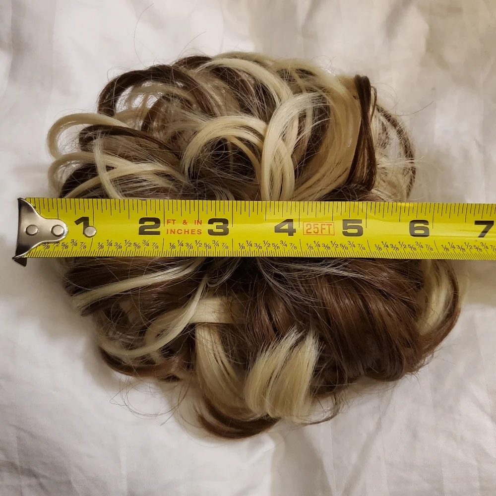 NEW Scrunchie Hair Bun Extension Piece - Picture 8 of 9